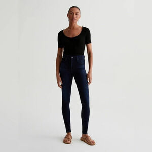 AG Adriano Goldschmied Farrah High Rise Skinny Dark Wash Size 29
